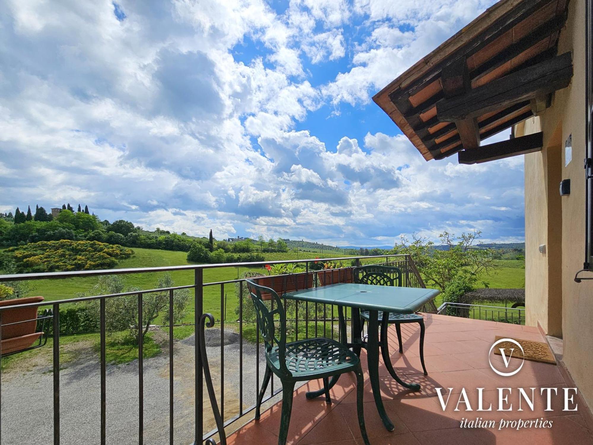 Podere Raggio Di Sole San Gimignano Eksteriør billede